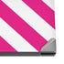 Pink and White Geometric Stripes Dell XPS Skin